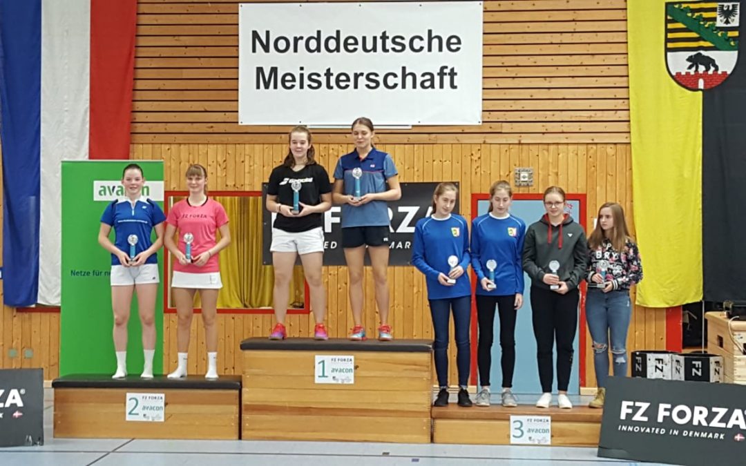 Drei Treppchenplätze für Patricia bei Norddeutscher Meisterschaft 2018